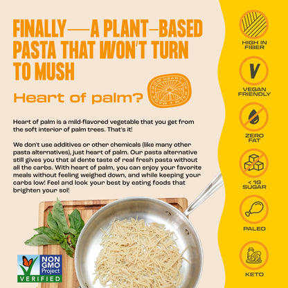 Hearts of Palm Spaghetti 