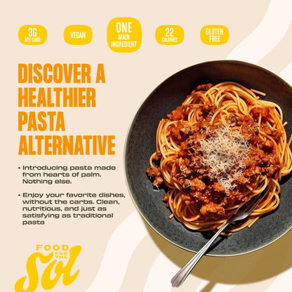 Hearts of Palm Spaghetti 