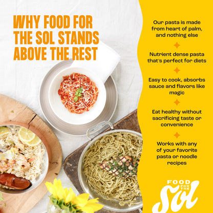 Hearts of Palm Spaghetti 